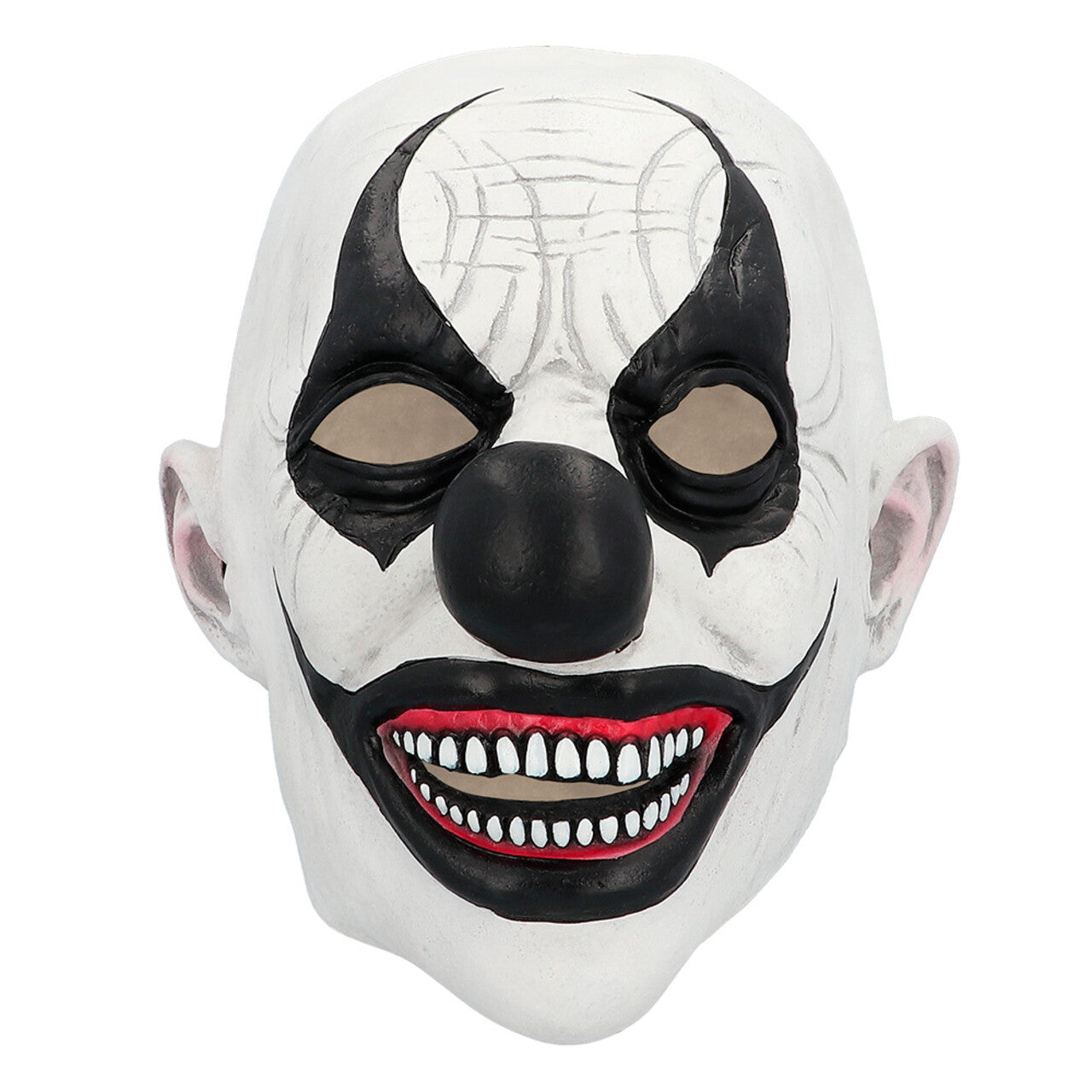 Op deze afbeelding zie je een Accessoires, van het merk Boland. Latex Hoofdmasker Horror Clown