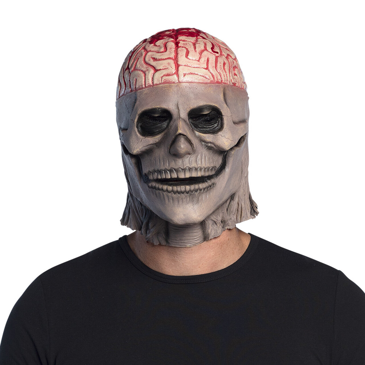 Op deze afbeelding zie je een Accessoires, van het merk Boland. Masker Master Brain Skull