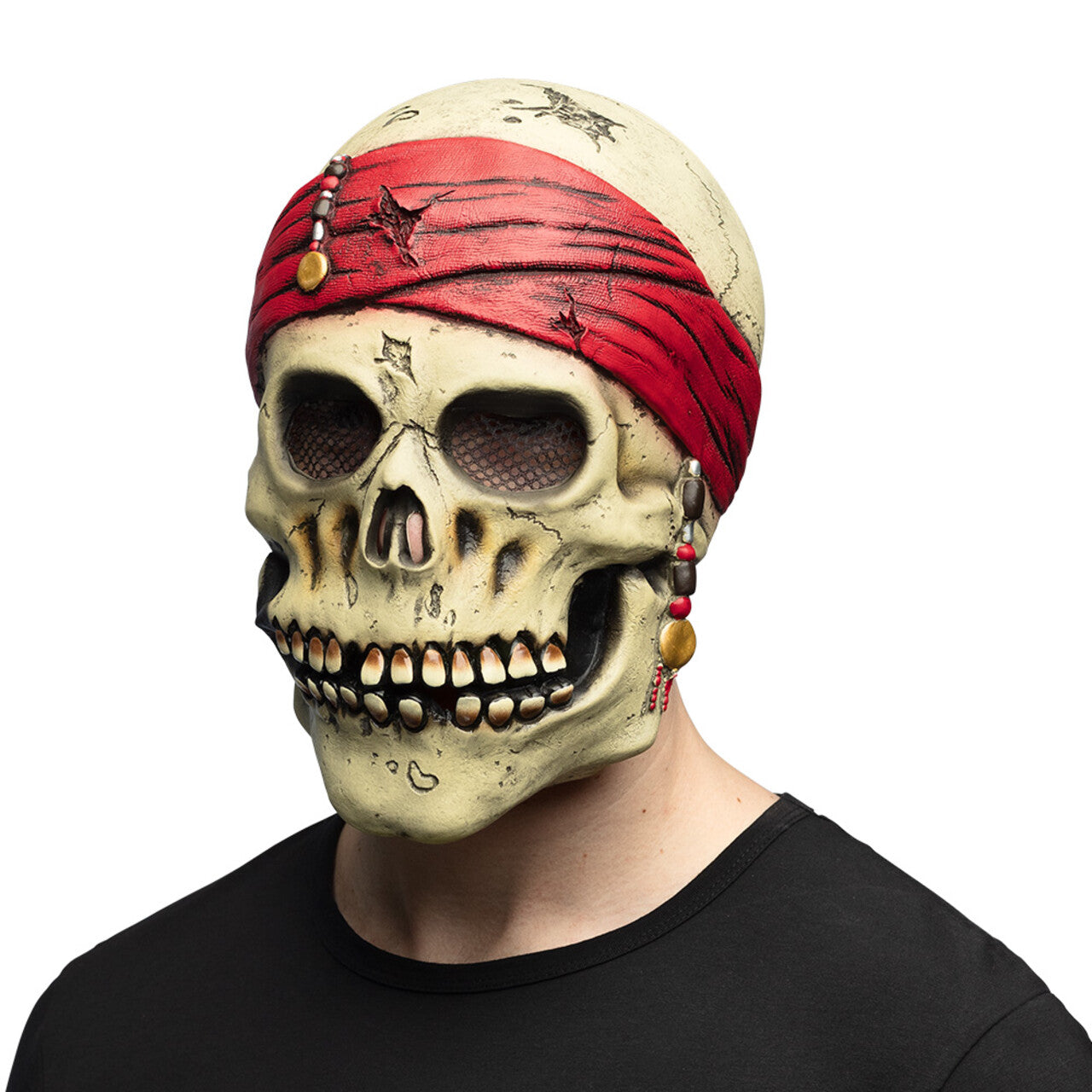 Op deze afbeelding zie je een Accessoires, van het merk Boland. Masker Piraat Stormbot