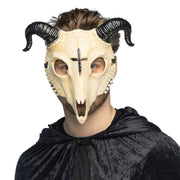 Op deze afbeelding zie je een Accessoires, van het merk Boland. Demon Ram Halfmasker