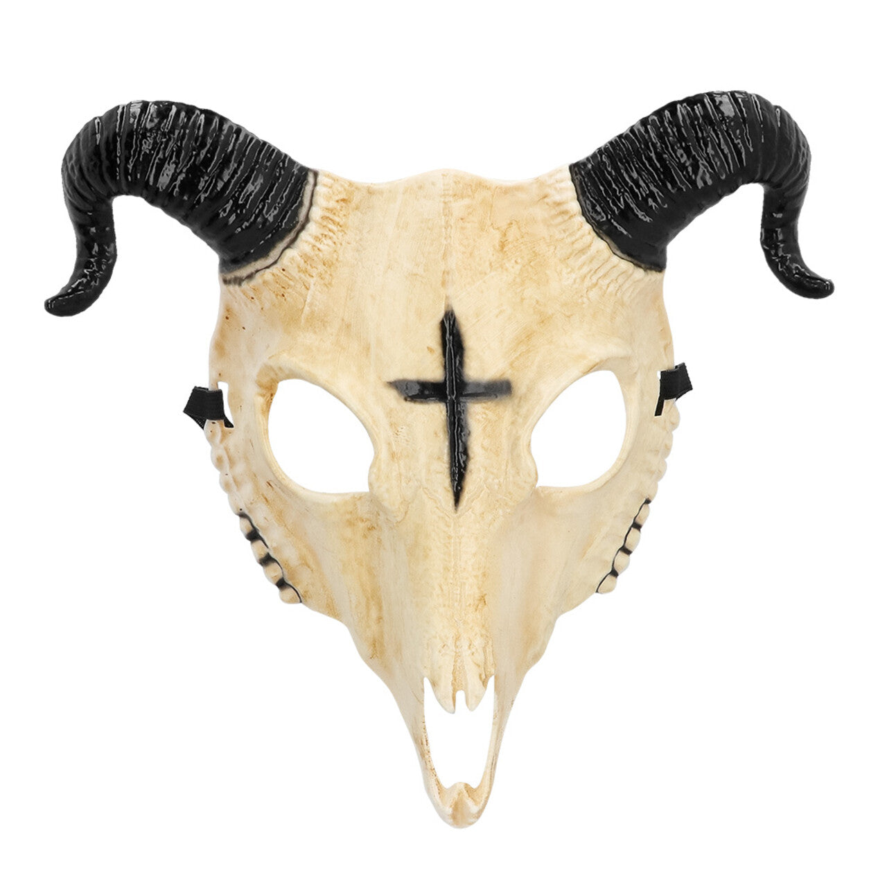 Op deze afbeelding zie je een Accessoires, van het merk Boland. Demon Ram Halfmasker