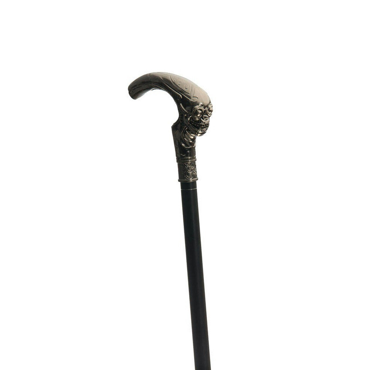 Op deze afbeelding zie je een Accessoires, van het merk Chaks. Wandelstok Alien Skull