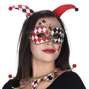Op deze afbeelding zie je een Accessoires, van het merk Chaks. Gekke Harlekijn Hoofdband