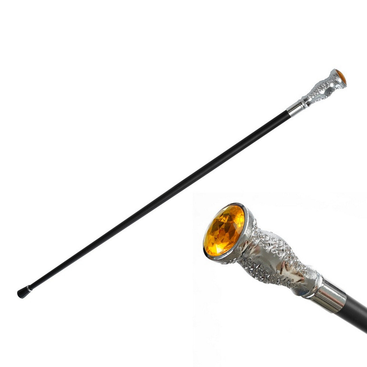 Op deze afbeelding zie je een Accessoires, van het merk Chaks. Wandelstok Yellow Fantasy King