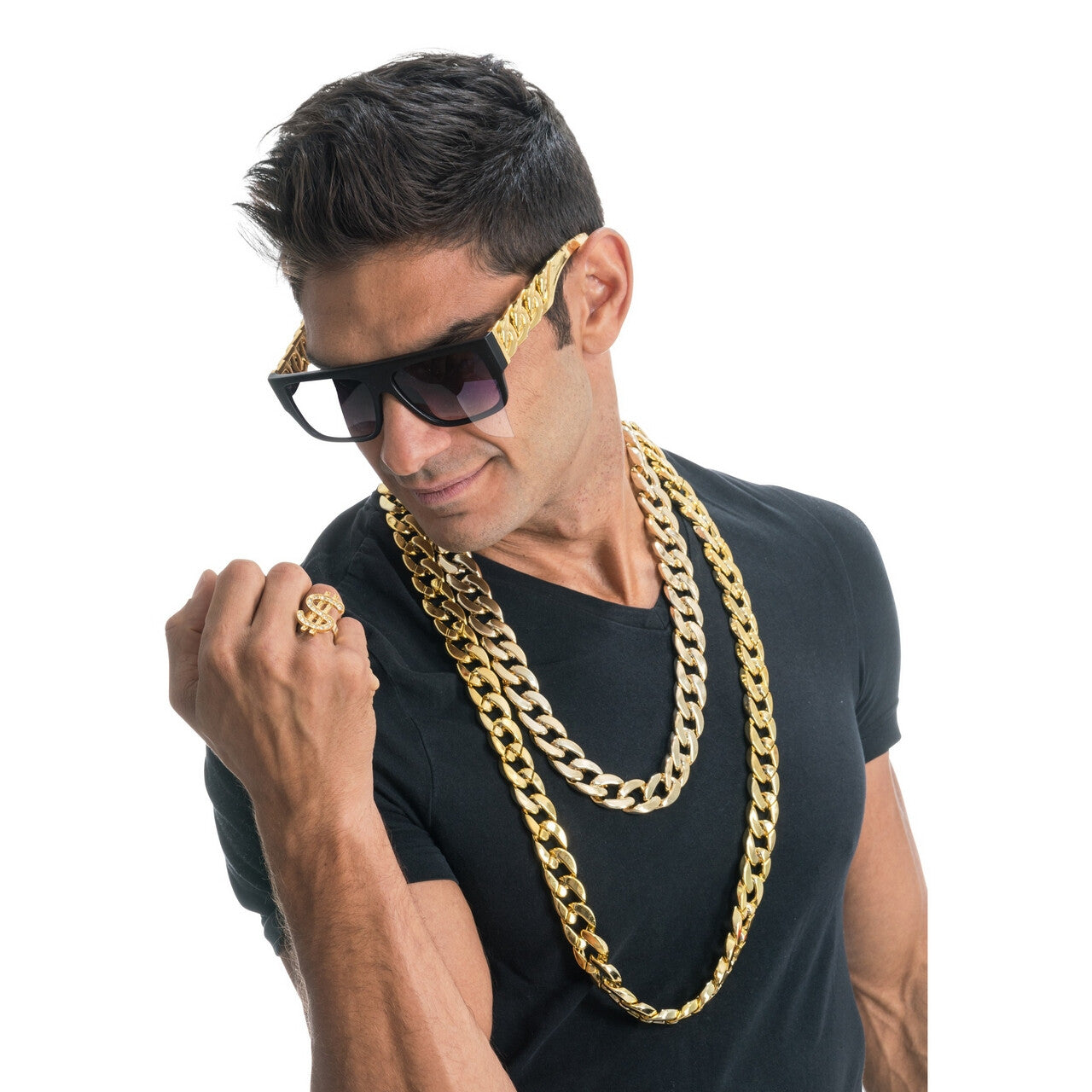 Op deze afbeelding zie je een Accessoires, van het merk Chaks. Mc Cool Rapper Kit 4 Stuks