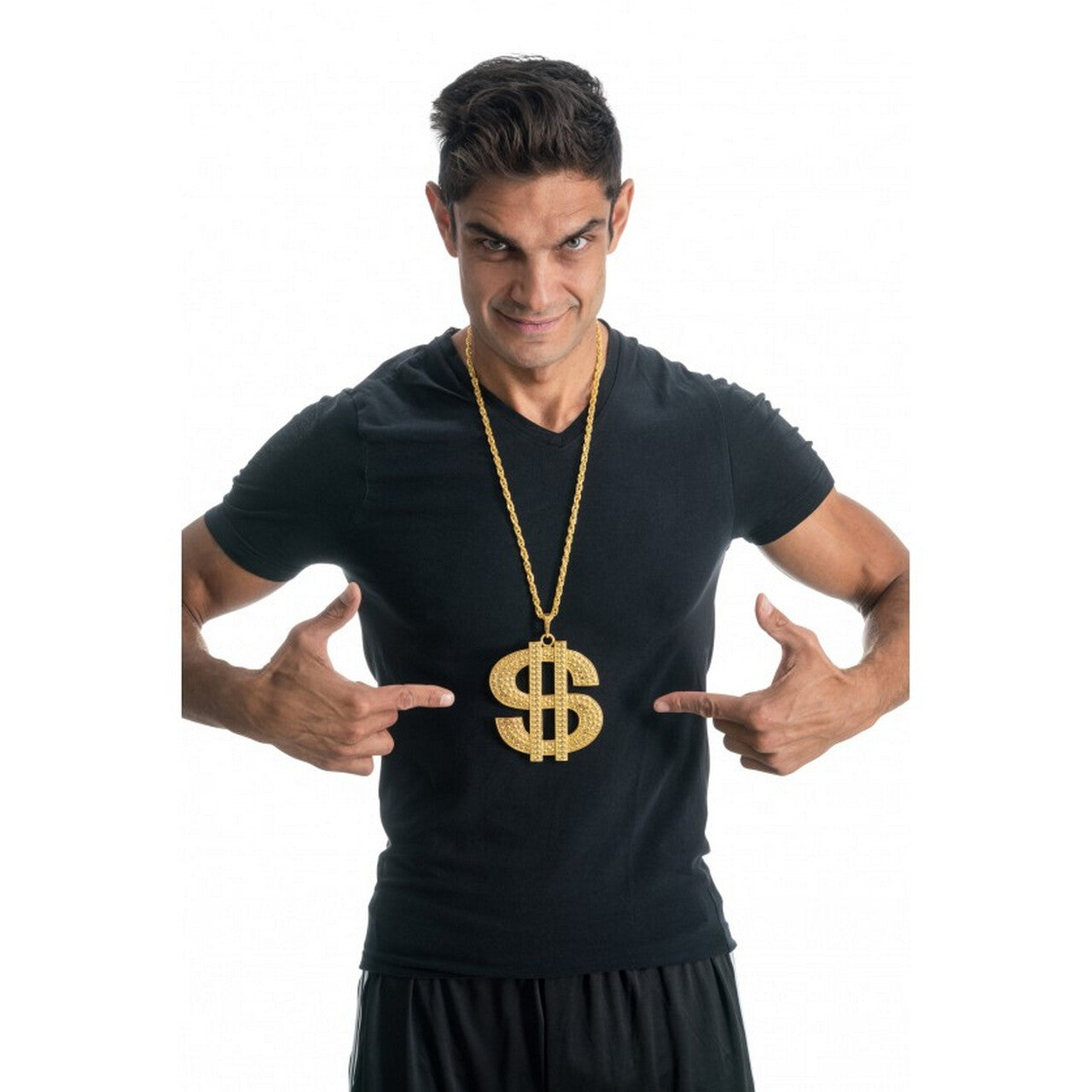 Op deze afbeelding zie je een Accessoires, van het merk Chaks. Ketting Rapper Mc Make Money