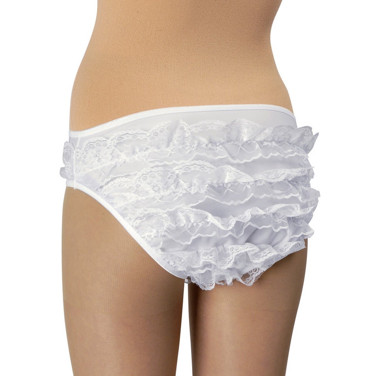 Op deze afbeelding zie je een Accessoires, van het merk Chaks. Witte Rouches Slip