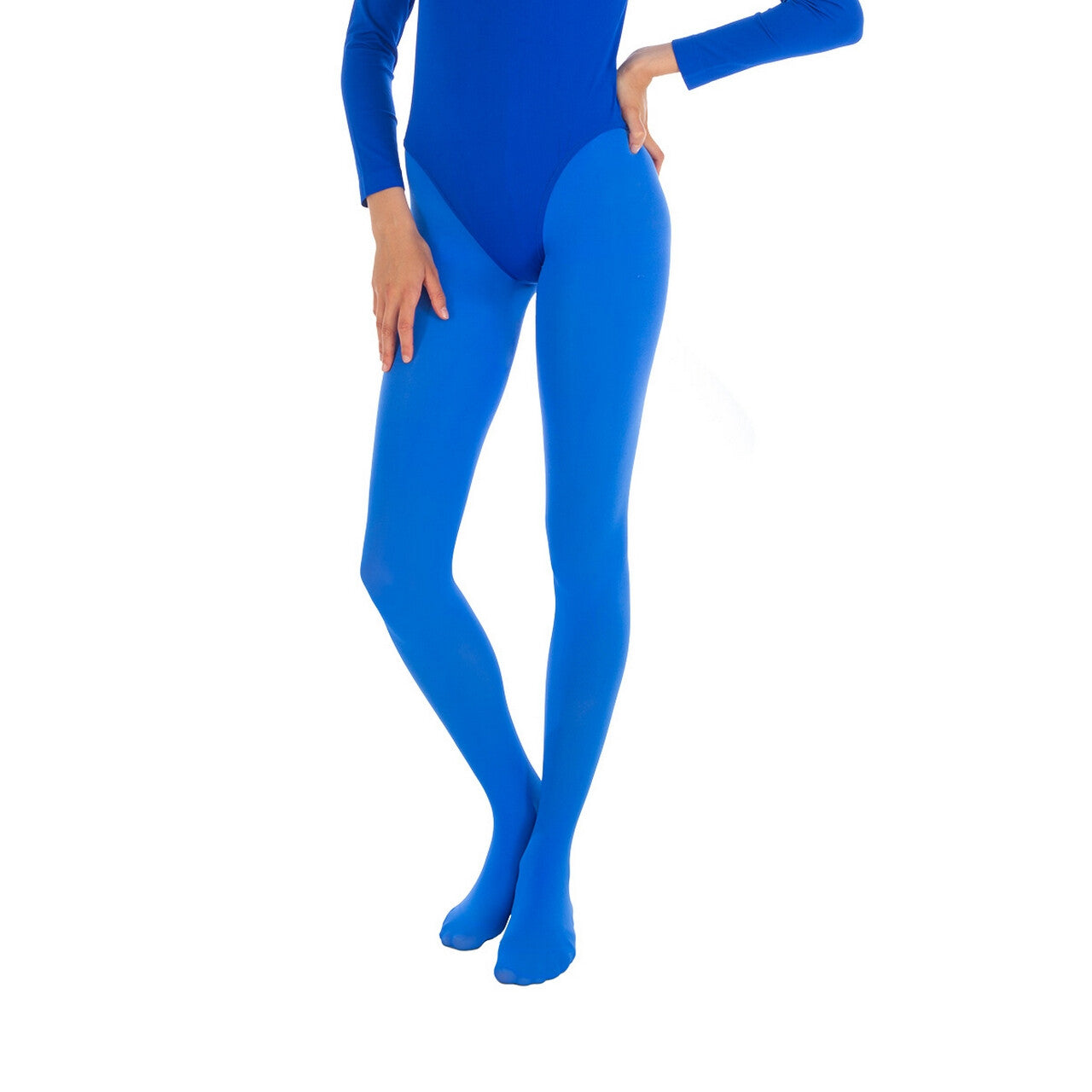 Op deze afbeelding zie je een Accessoires, van het merk Chaks. Panty Ondoorzichtig 60den Blauw