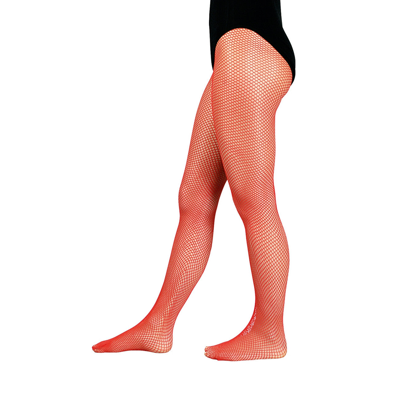 Op deze afbeelding zie je een Accessoires, van het merk Chaks. Visnet Panty Rood