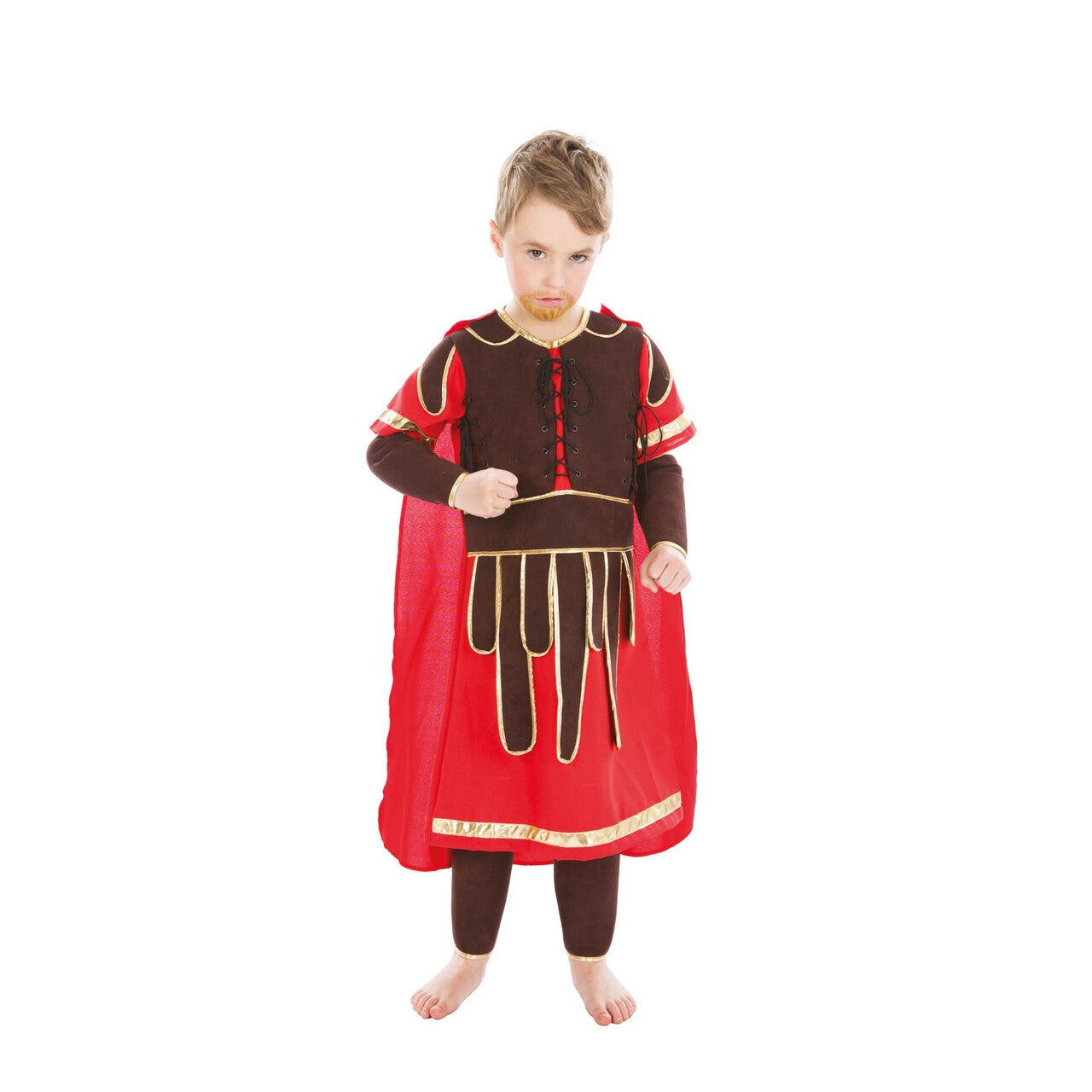 Op deze afbeelding zie je een Kostuums, van het merk Chaks. Soldaat Romano Romein Jongen Kostuum