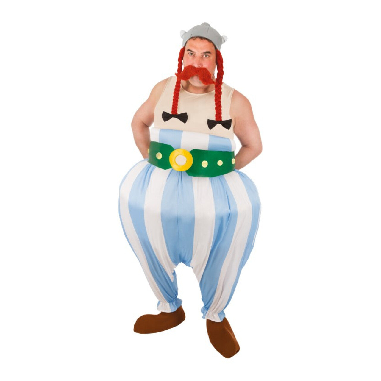 Op deze afbeelding zie je een Kostuums, van het merk Chaks. Obelix De Dappere Galliër Man Kostuum