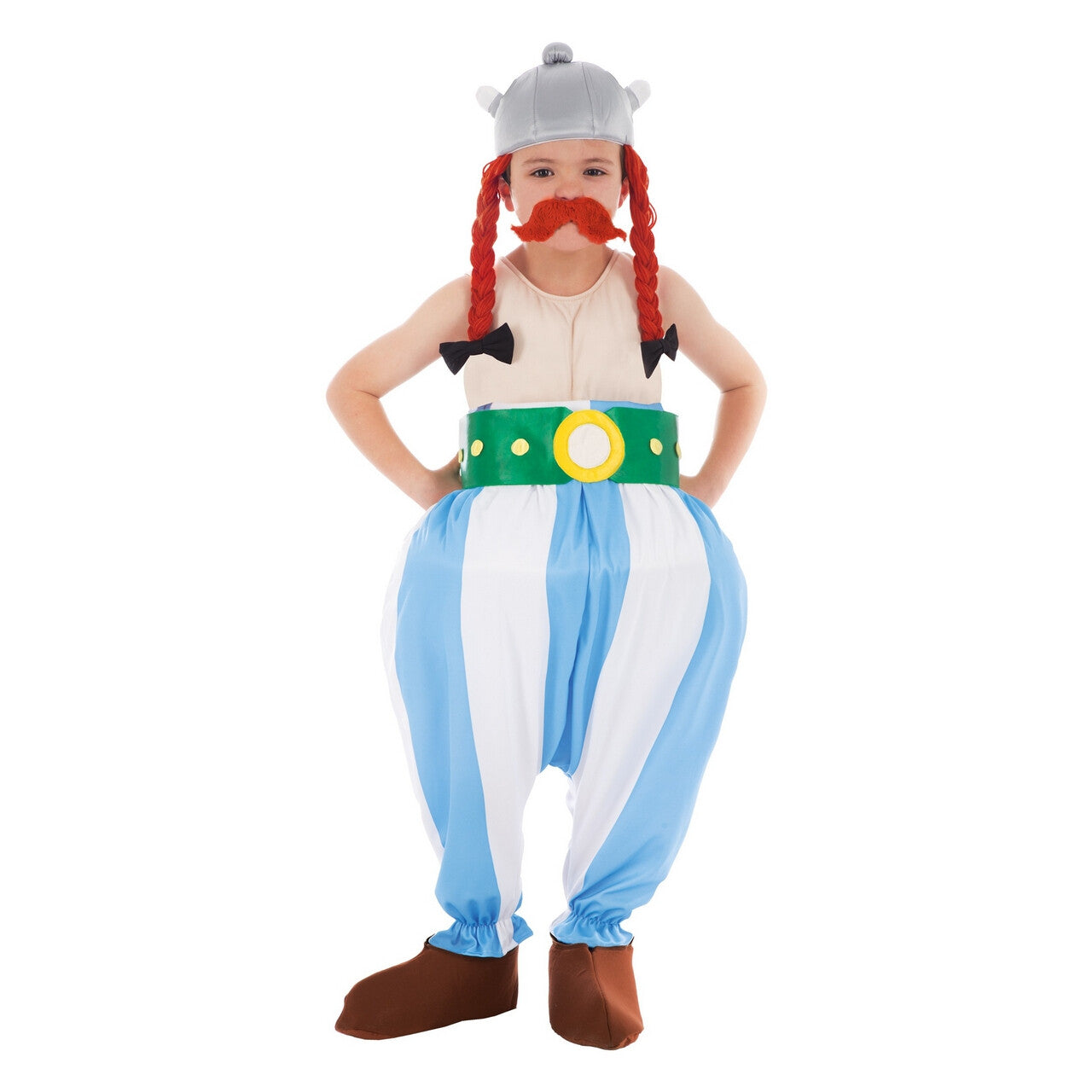Op deze afbeelding zie je een Kostuums, van het merk Chaks. Obelix De Dappere Galliër Jongen Kostuum