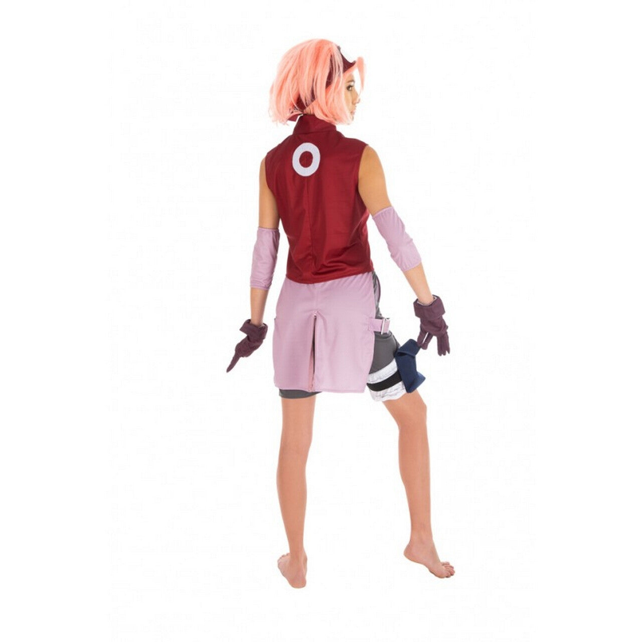 Op deze afbeelding zie je een Kostuums, van het merk Chaks. Sakura Haruno Manga Naturo Vrouw Kostuum