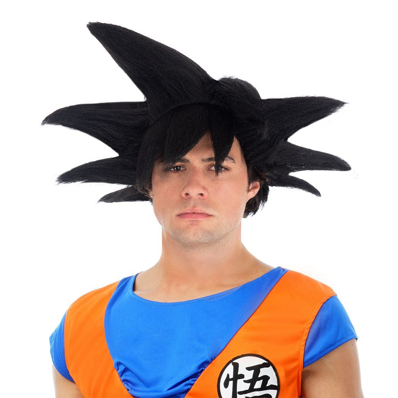 Op deze afbeelding zie je een Accessoires, van het merk Chaks. Goku Pruik Zwart