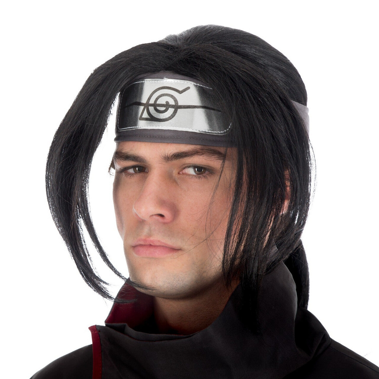 Op deze afbeelding zie je een Accessoires, van het merk Chaks. Itachi Pruik Zwart