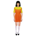 Squad Killer Game Doll Vrouw Kostuum