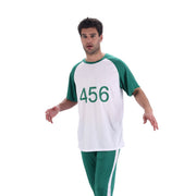 Op deze afbeelding zie je een Kostuums, van het merk Chaks. Shirt 456 Squad Games Player Man