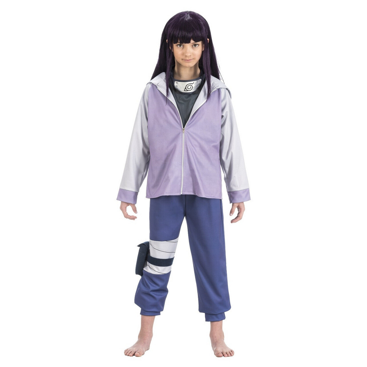 Op deze afbeelding zie je een Kostuums, van het merk Chaks. Hinata Hyuga Ninja Strijder Meisje Kostuum