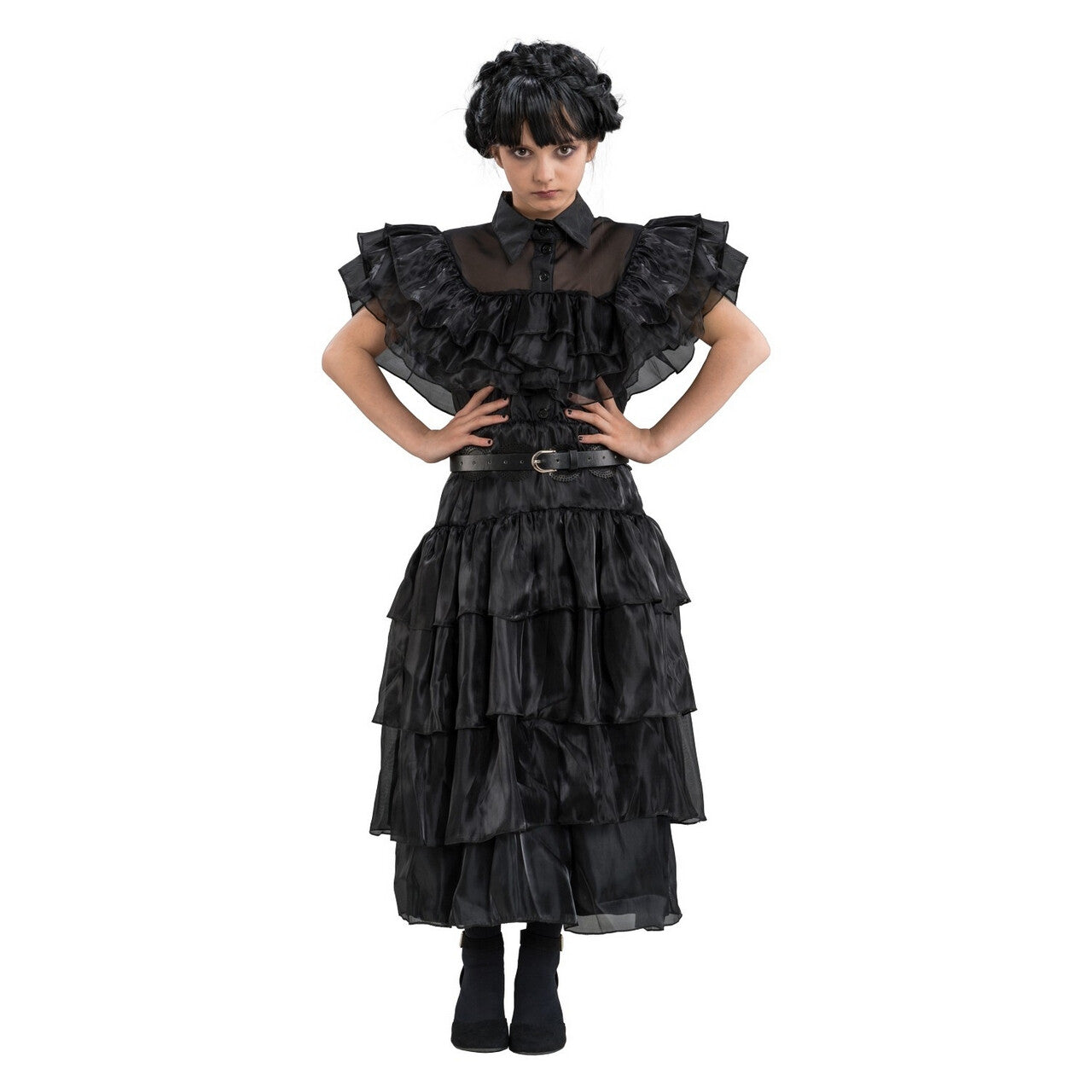 Op deze afbeelding zie je een Kostuums, van het merk Chaks. Wednesday™ Prom Night Party Jurk Meisje