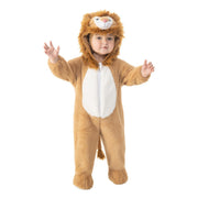 Op deze afbeelding zie je een Kostuums, van het merk Chaks. Baby Leeuw Woar Kind Kostuum