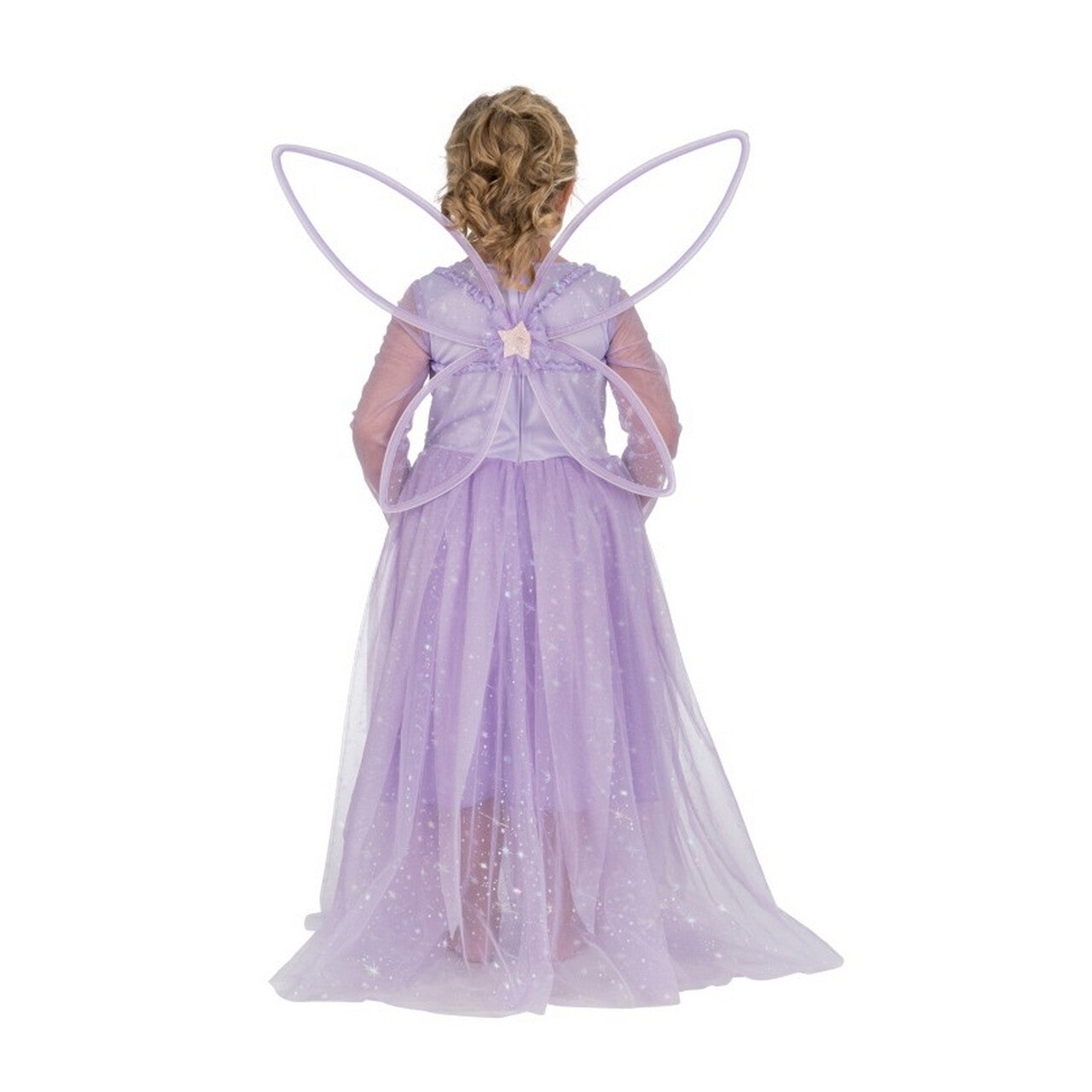Op deze afbeelding zie je een Kostuums, van het merk Chaks. Violeta Fairy Met Vleugels Meisje Kostuum