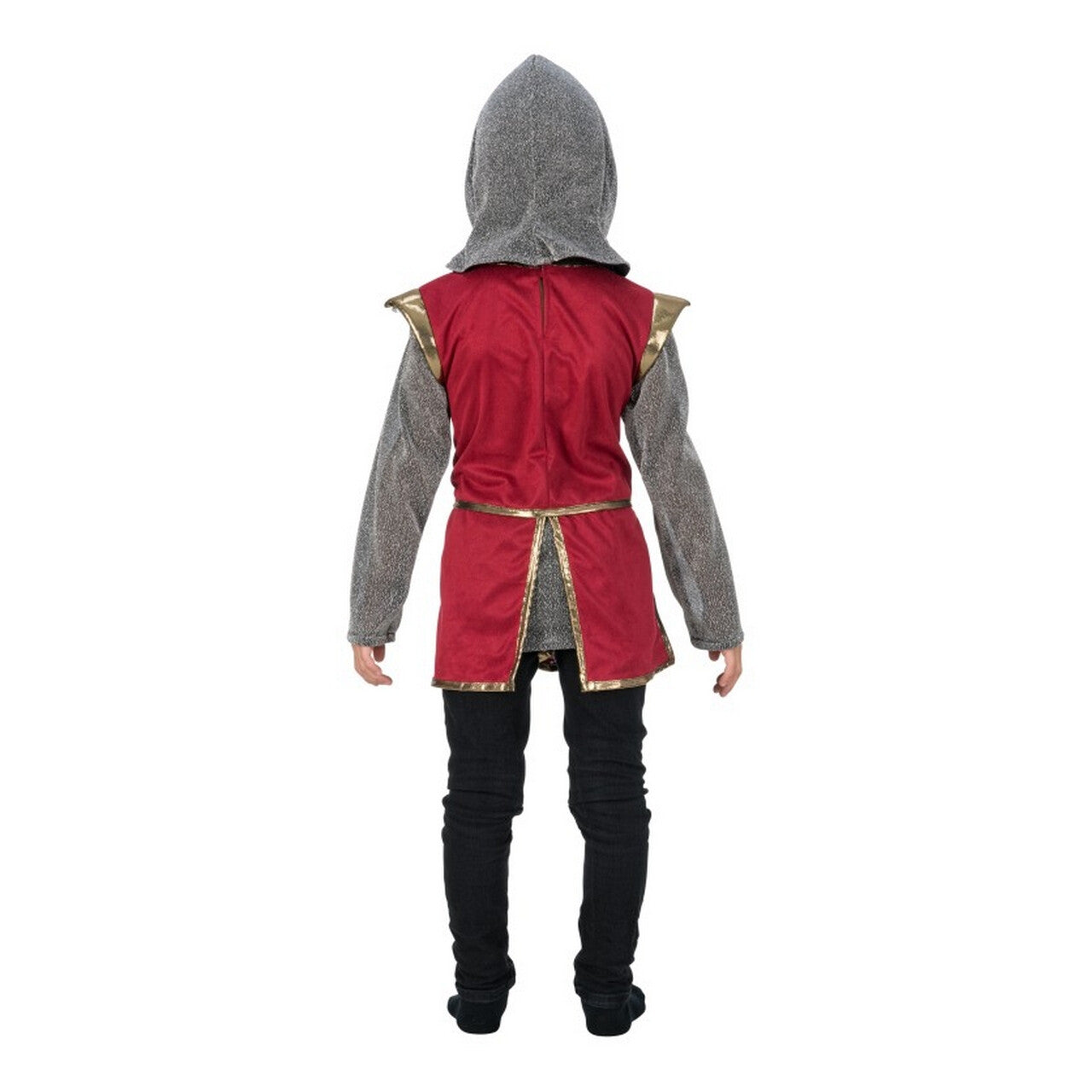Op deze afbeelding zie je een Kostuums, van het merk Chaks. Red Lion Ridder Van Leeuwkasteel Jongen Kostuum