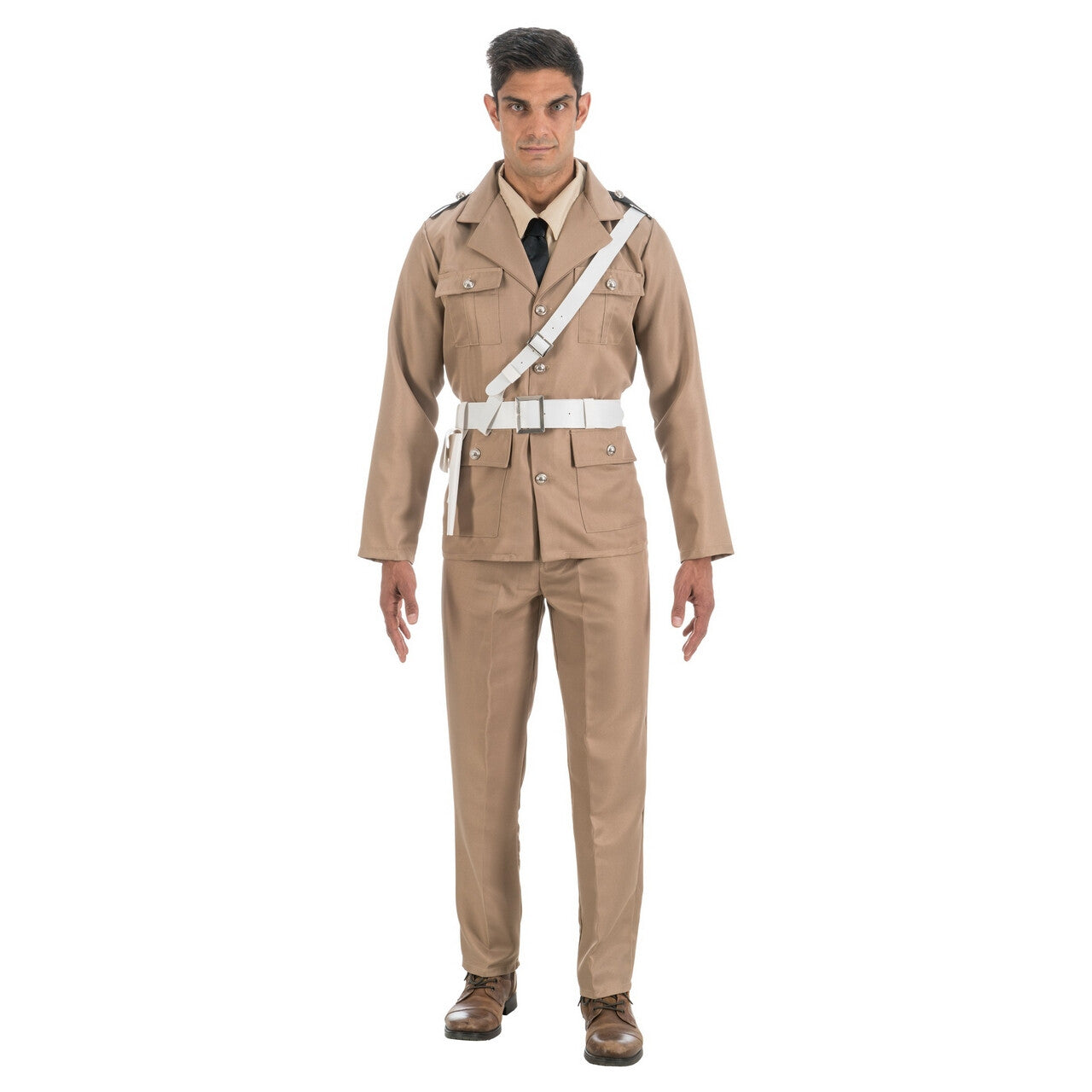 Op deze afbeelding zie je een Kostuums, van het merk Chaks. Stoere Politieman Van Saint Tropez Kostuum