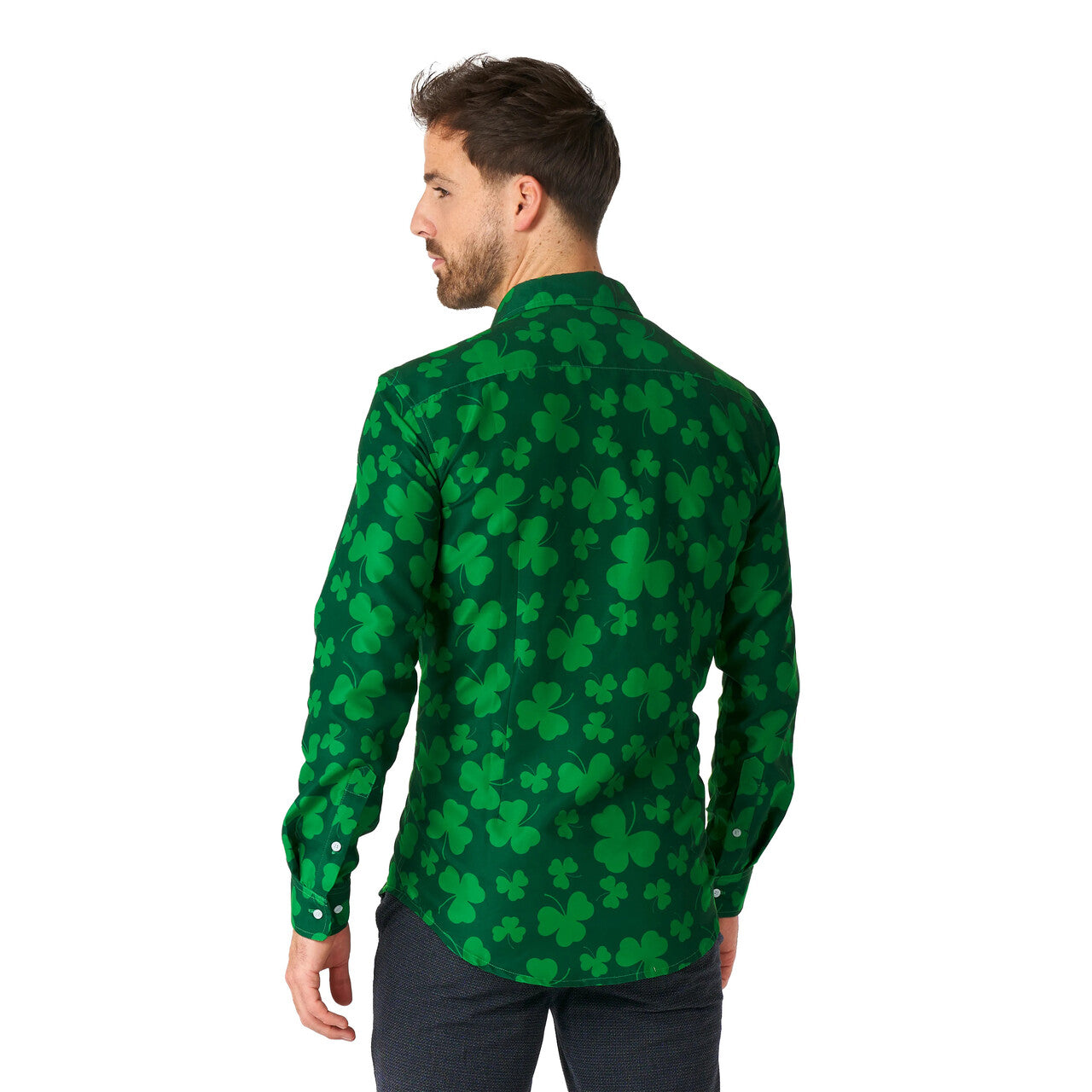 Op deze afbeelding zie je een Kostuums, van het merk Suitmeister. Lucky Greens Blouse Man