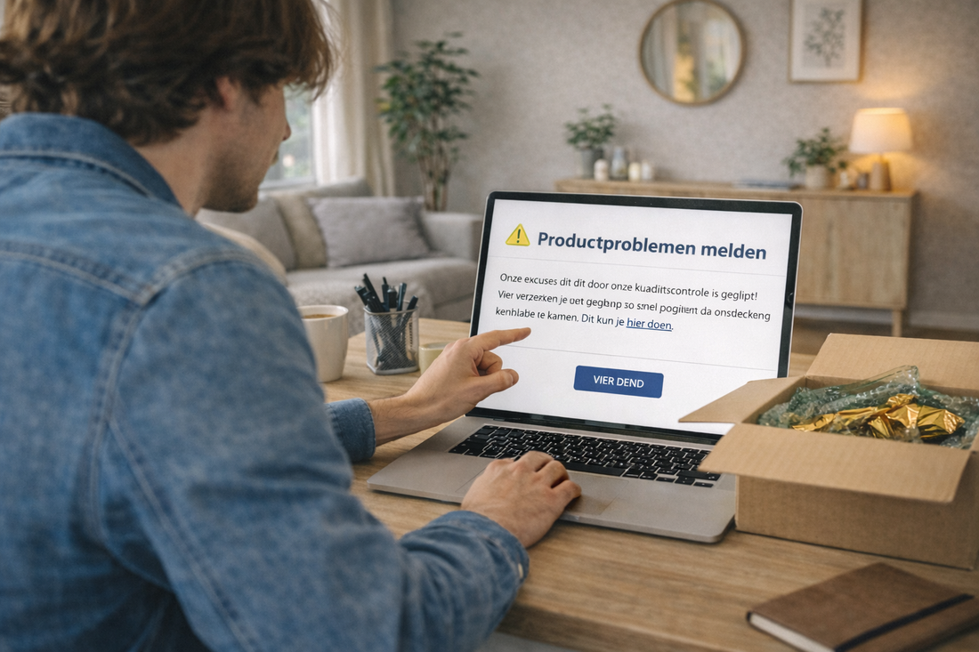 Produkt(e) defekt, unvollständig oder falsch geliefert?