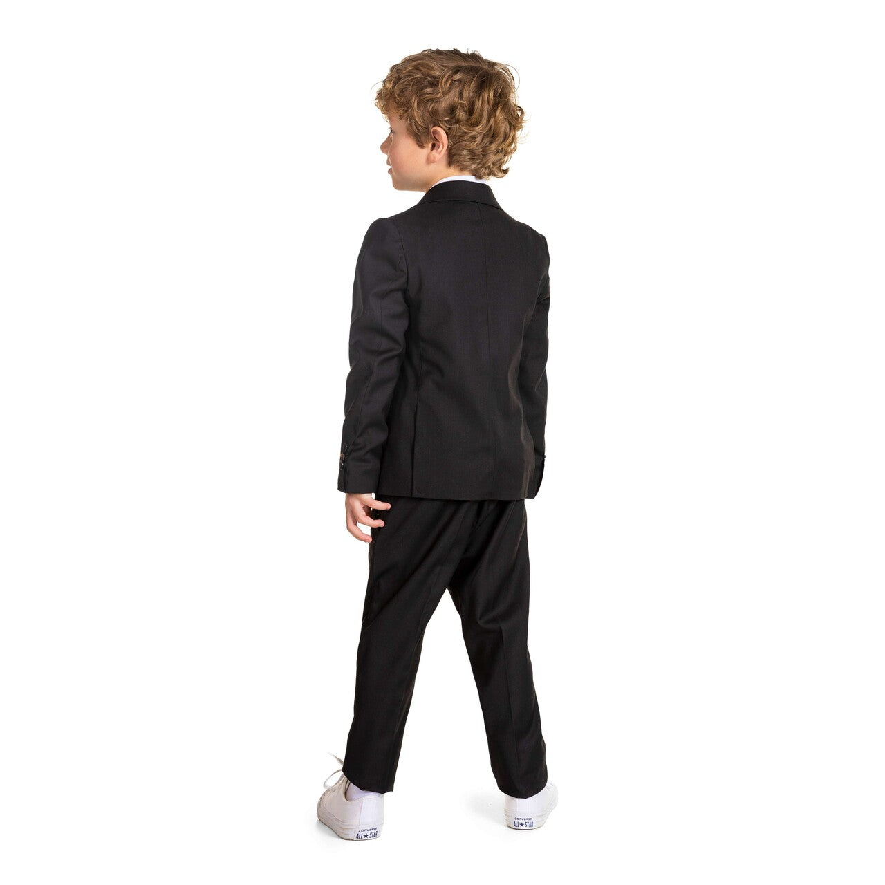 Op deze afbeelding zie je een Kostuums, van het merk Opposuits. Boys Daily Deep Black Jongen Kostuum