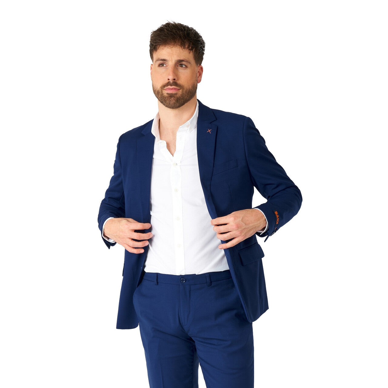 Op deze afbeelding zie je een Kostuums, van het merk Opposuits. Daily Blue Business Bob Man Kostuum