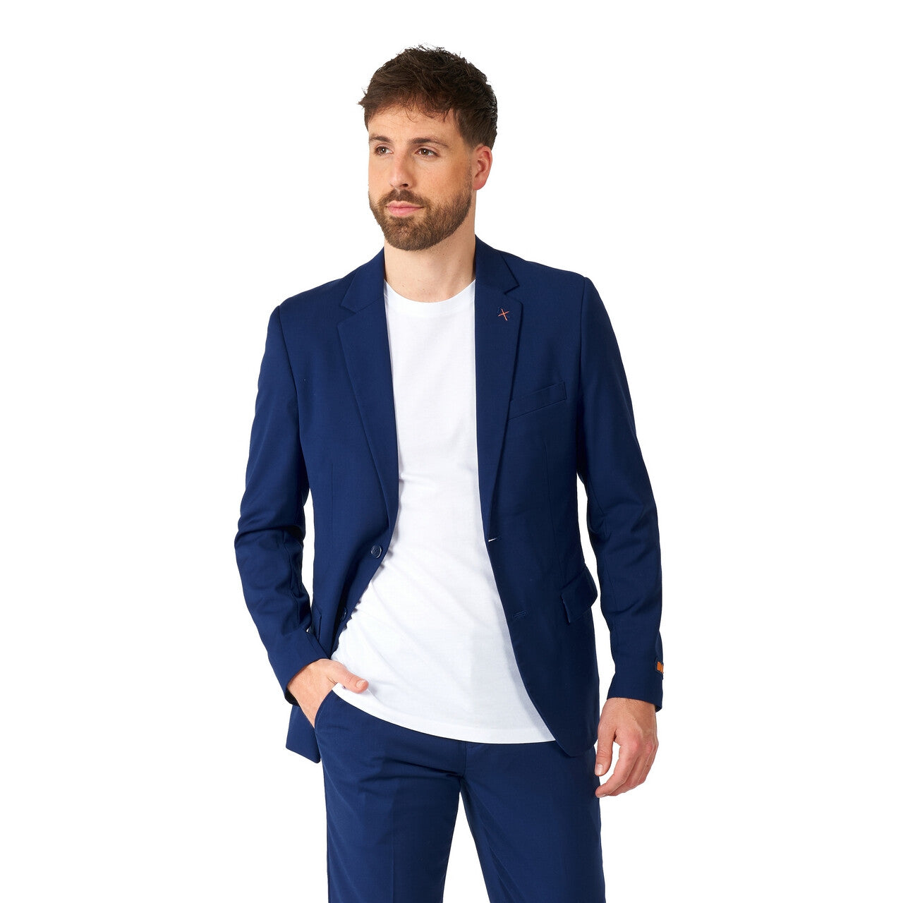 Op deze afbeelding zie je een Kostuums, van het merk Opposuits. Daily Blue Business Bob Man Kostuum