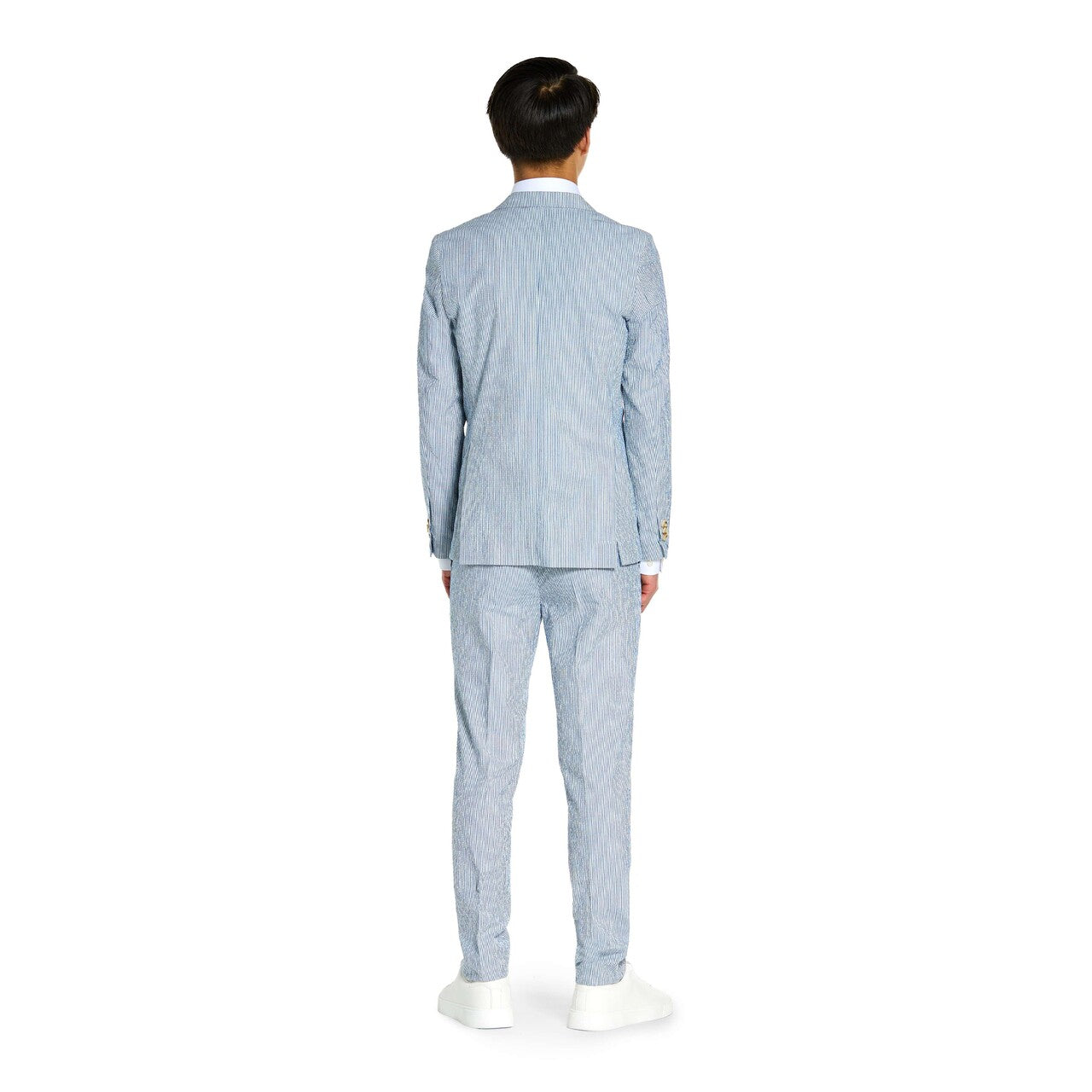 Op deze afbeelding zie je een Kostuums, van het merk Opposuits. Teen Boys Daily Seer Sucker Jongen Kostuum