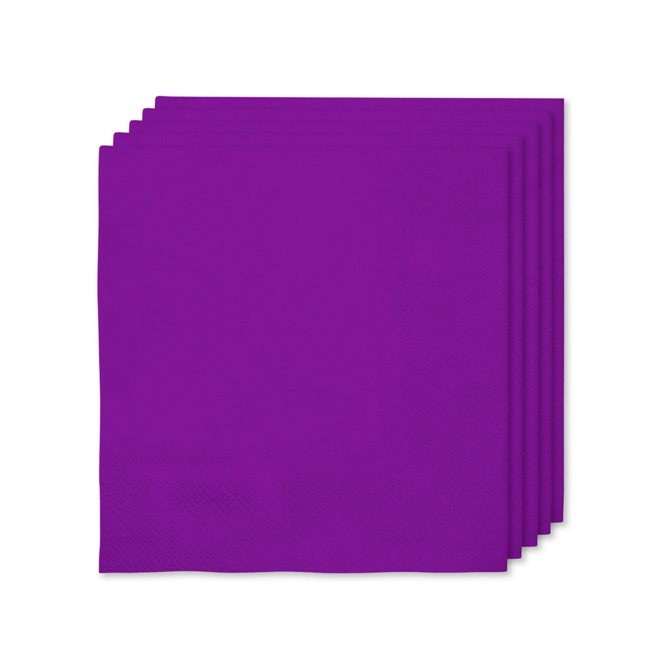 Op deze afbeelding zie je een Decoratie, van het merk Funidelia. Purple Party Servetten 16 Stuks 33x33 Centimeter