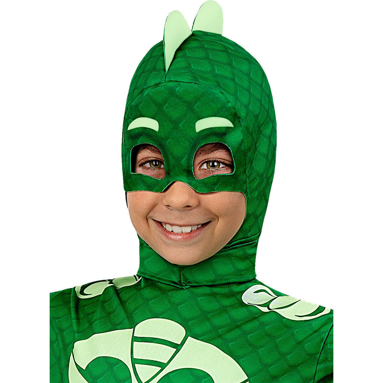 Op deze afbeelding zie je een Accessoires, van het merk Funidelia. Gekko Pj Masks Kap Groen