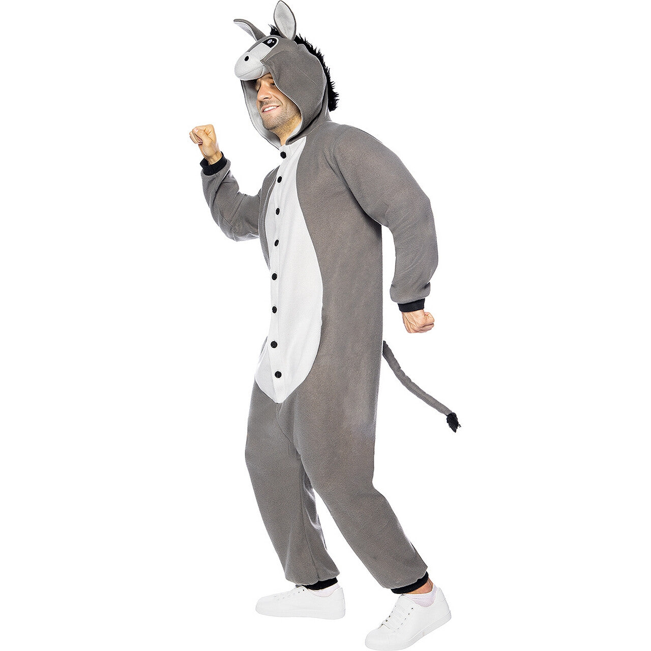 Op deze afbeelding zie je een Kostuums, van het merk Funidelia. Donnie Donkey Kostuum