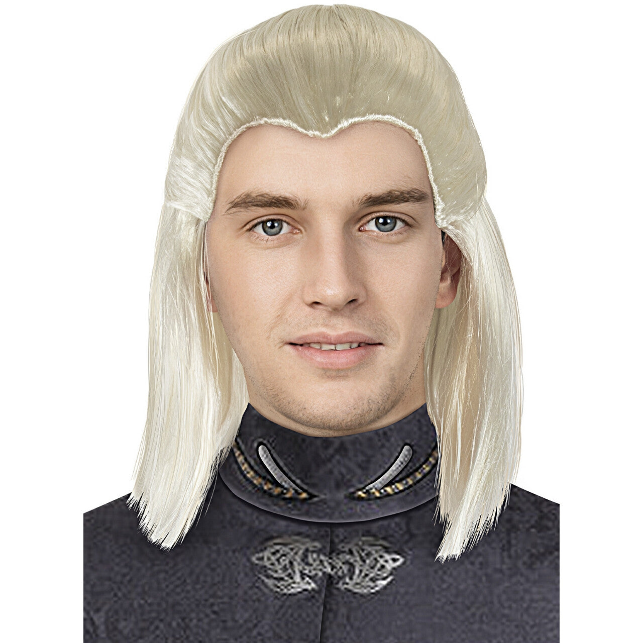 Op deze afbeelding zie je een Accessoires, van het merk Funidelia. Daemon Targaryen Pruik House Of Dragon