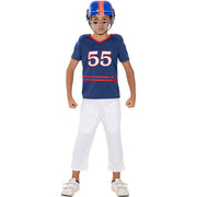 Op deze afbeelding zie je een Kostuums, van het merk Funidelia. Touchdown American Football Speler Jongen Kostuum