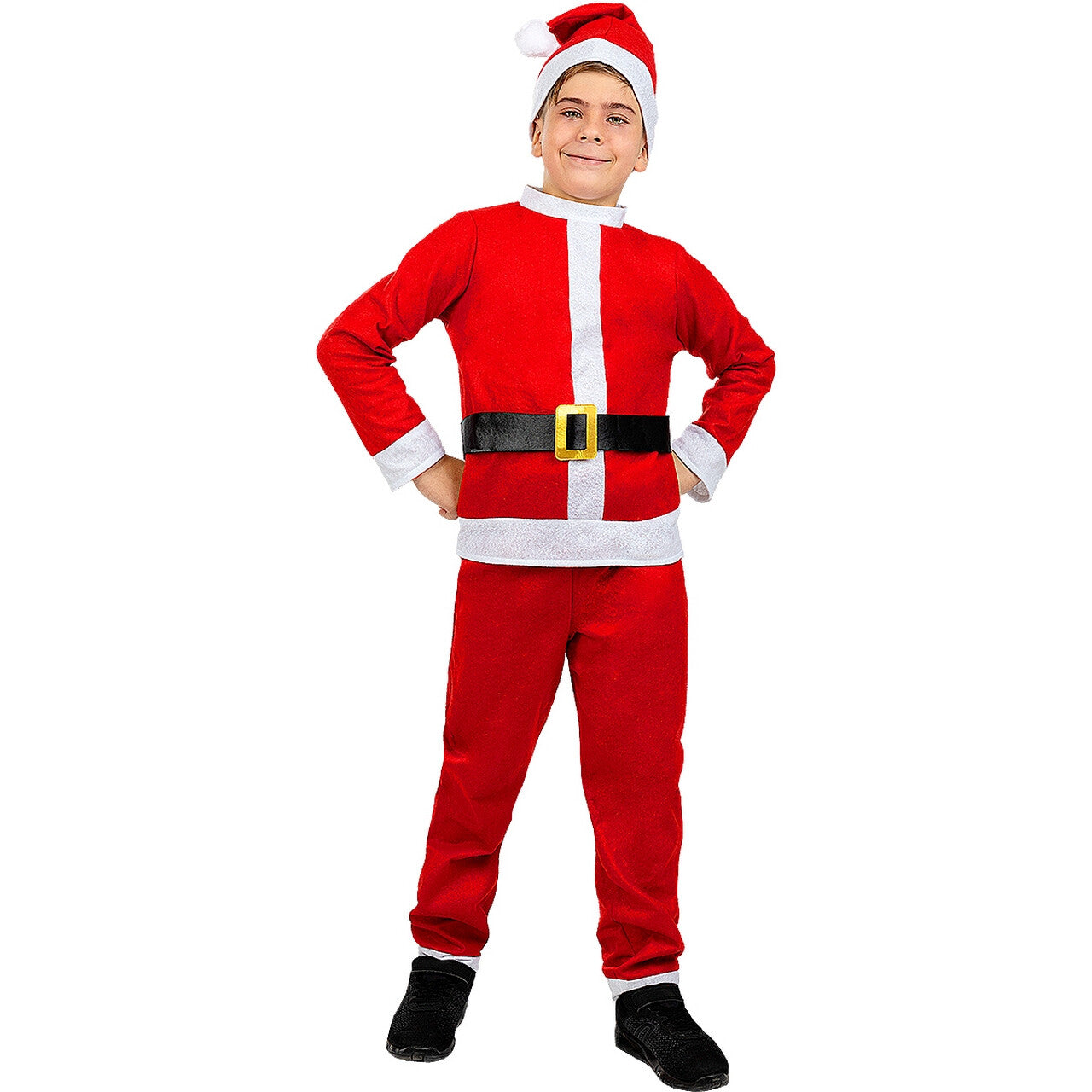 Op deze afbeelding zie je een Kostuums, van het merk Funidelia. Santas Little Boy Sander Jongen Kostuum