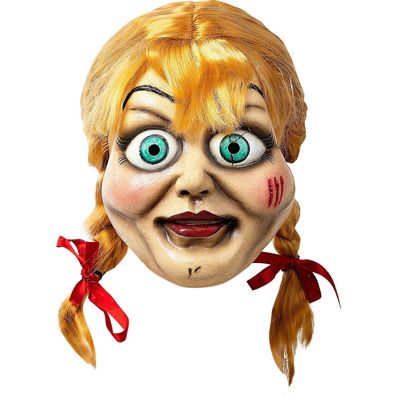 Op deze afbeelding zie je een Accessoires, van het merk Funidelia. Superenge Deluxe Pop Annabelle Masker