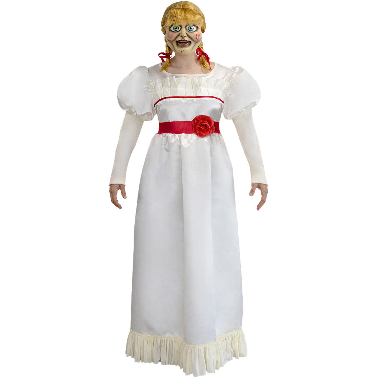 Op deze afbeelding zie je een Accessoires, van het merk Funidelia. Superenge Deluxe Pop Annabelle Masker