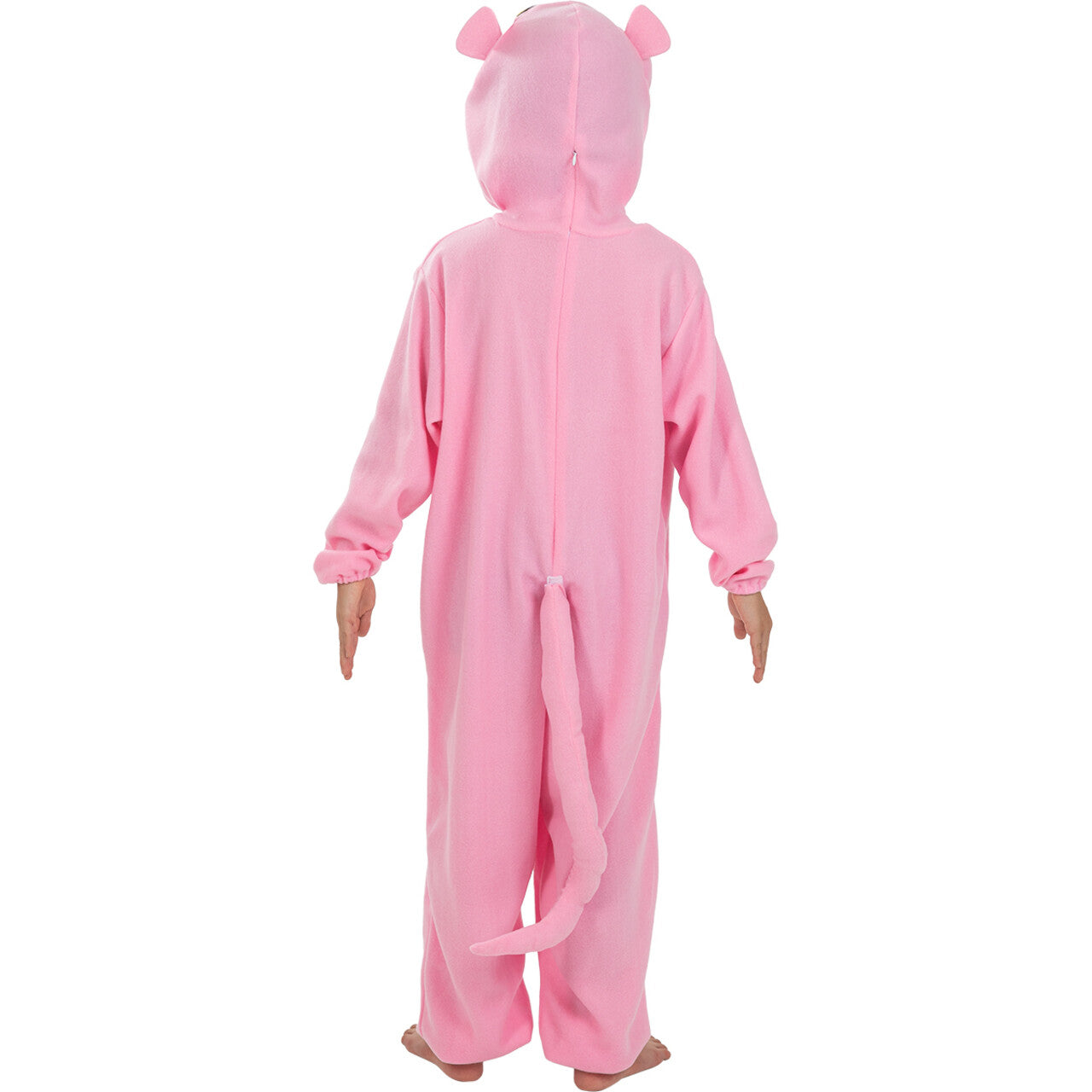 Op deze afbeelding zie je een Kostuums, van het merk Funidelia. Pink Panther Roze Panter Onesie Met Staart Kind Kostuum