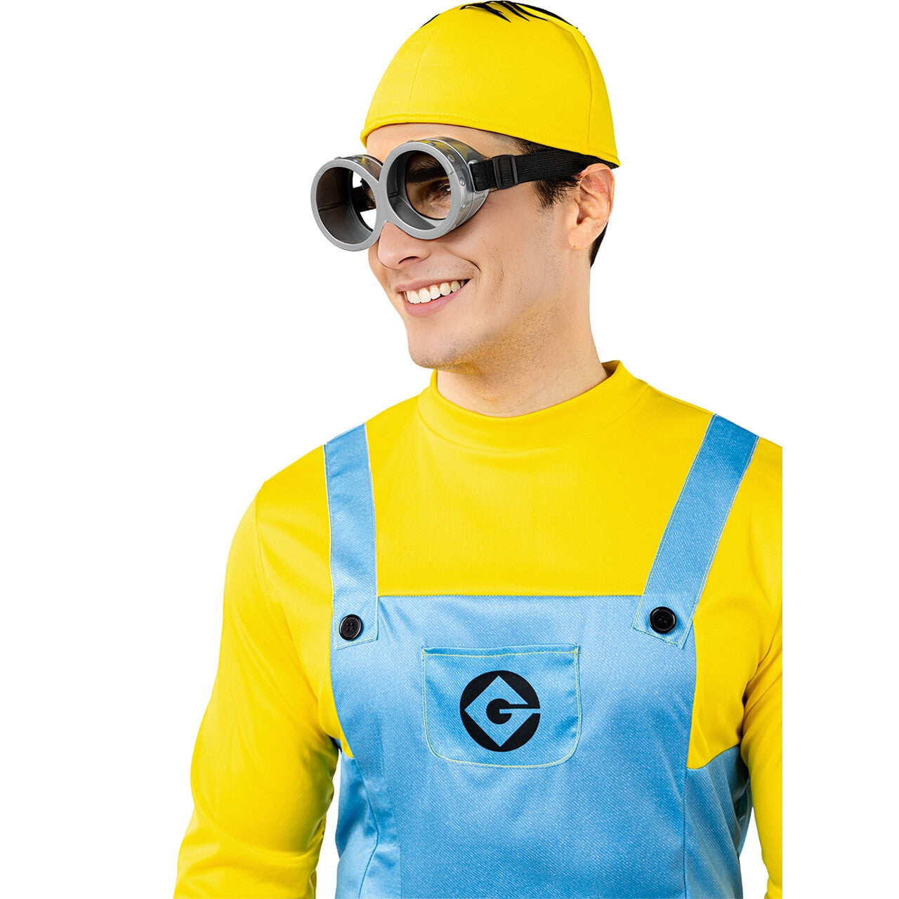 Op deze afbeelding zie je een Kostuums, van het merk Funidelia. Minions Dave Bananas Kostuum