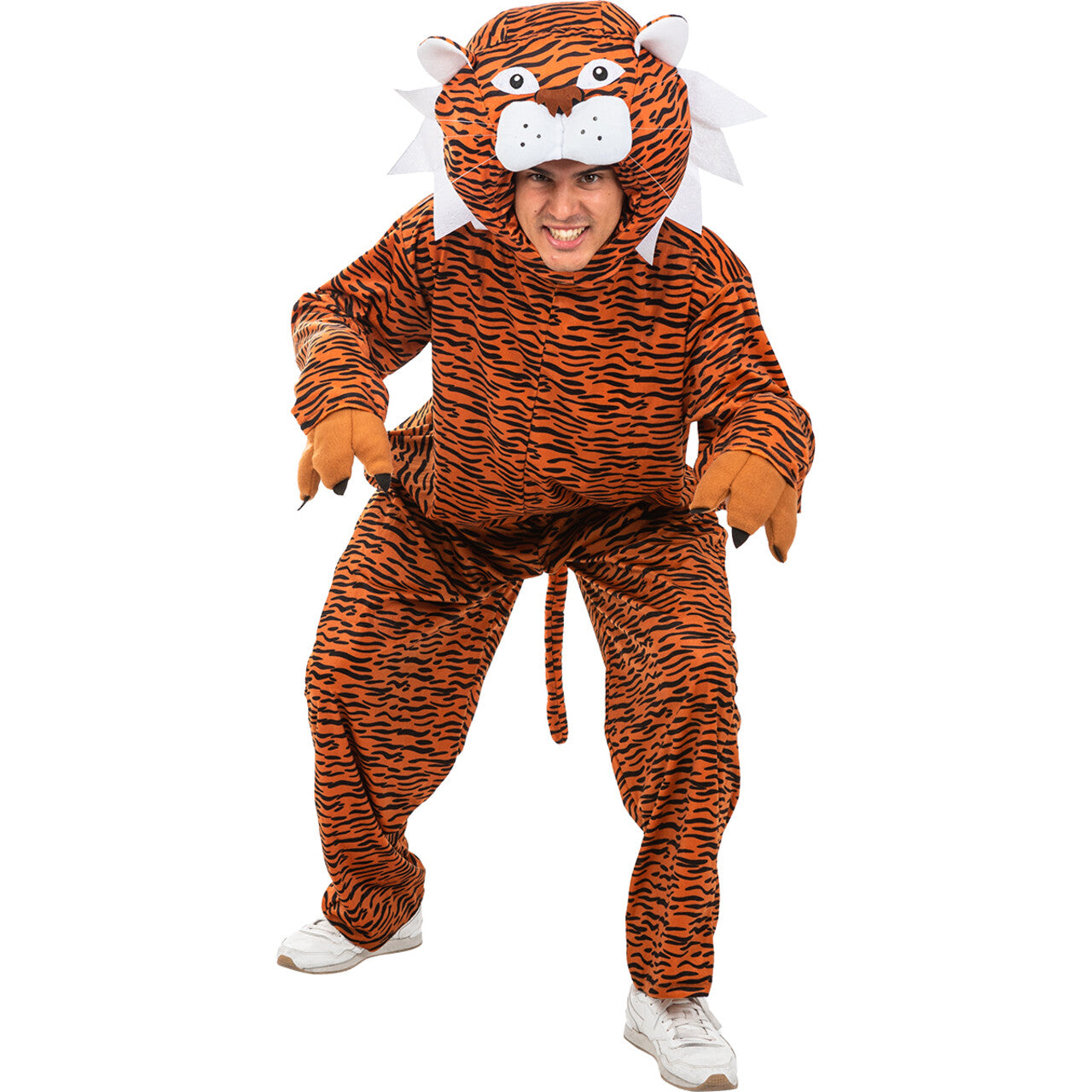 Op deze afbeelding zie je een Kostuums, van het merk Funidelia. Tigerlicious Onesie Kostuum