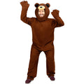 Gevaarlijke Grizzly Beer Met Klauwen Onesie Kostuum