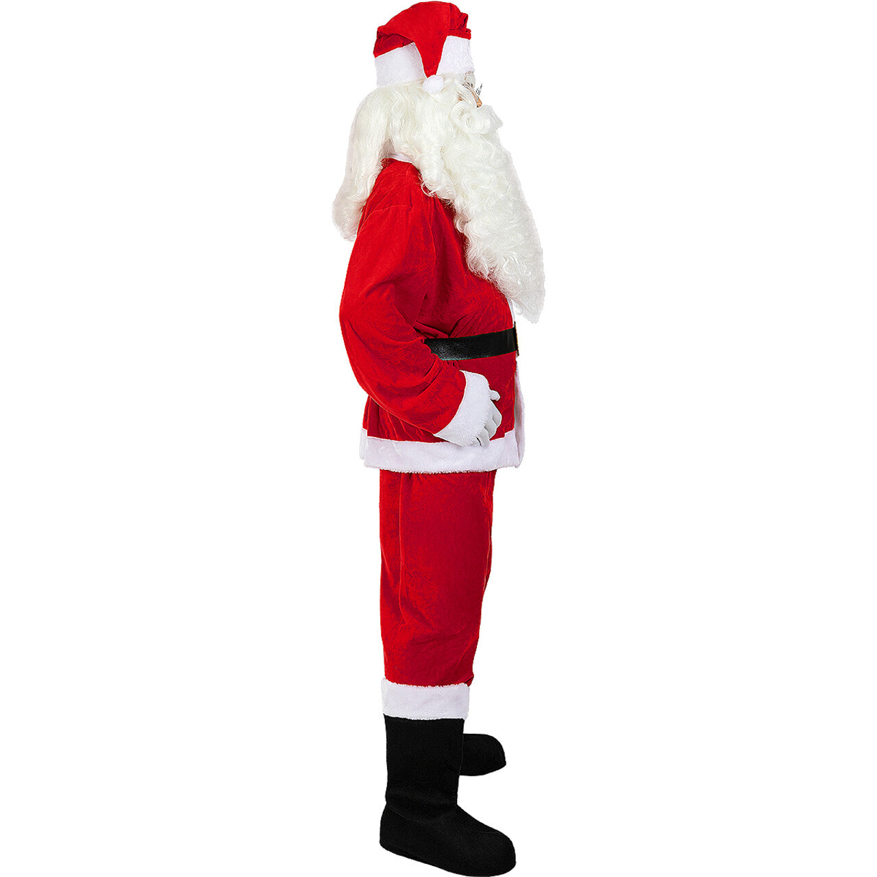 Op deze afbeelding zie je een Accessoires, van het merk Funidelia. Klassieke Kerstman Accessoire Set Met Pruik En Baard