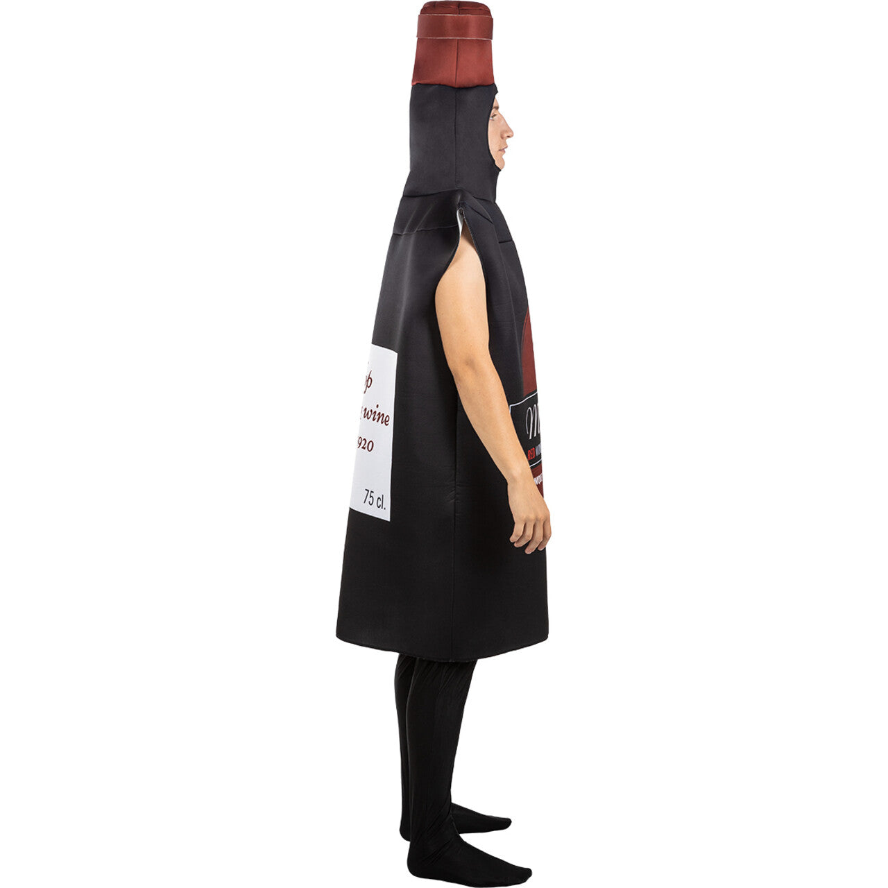 Op deze afbeelding zie je een Kostuums, van het merk Funidelia. Flesje Merlot Van Top Kwaliteit Kostuum