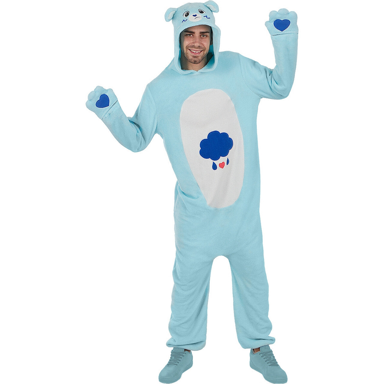 Op deze afbeelding zie je een Kostuums, van het merk Funidelia. Grumpy Care Bear Kostuum