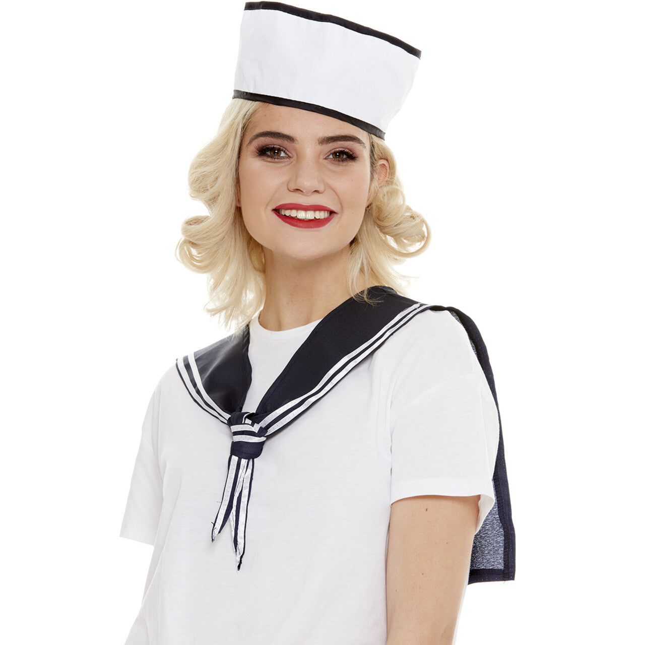 Op deze afbeelding zie je een Accessoires, van het merk Funidelia. Matrozenset Hoed En Sjaal