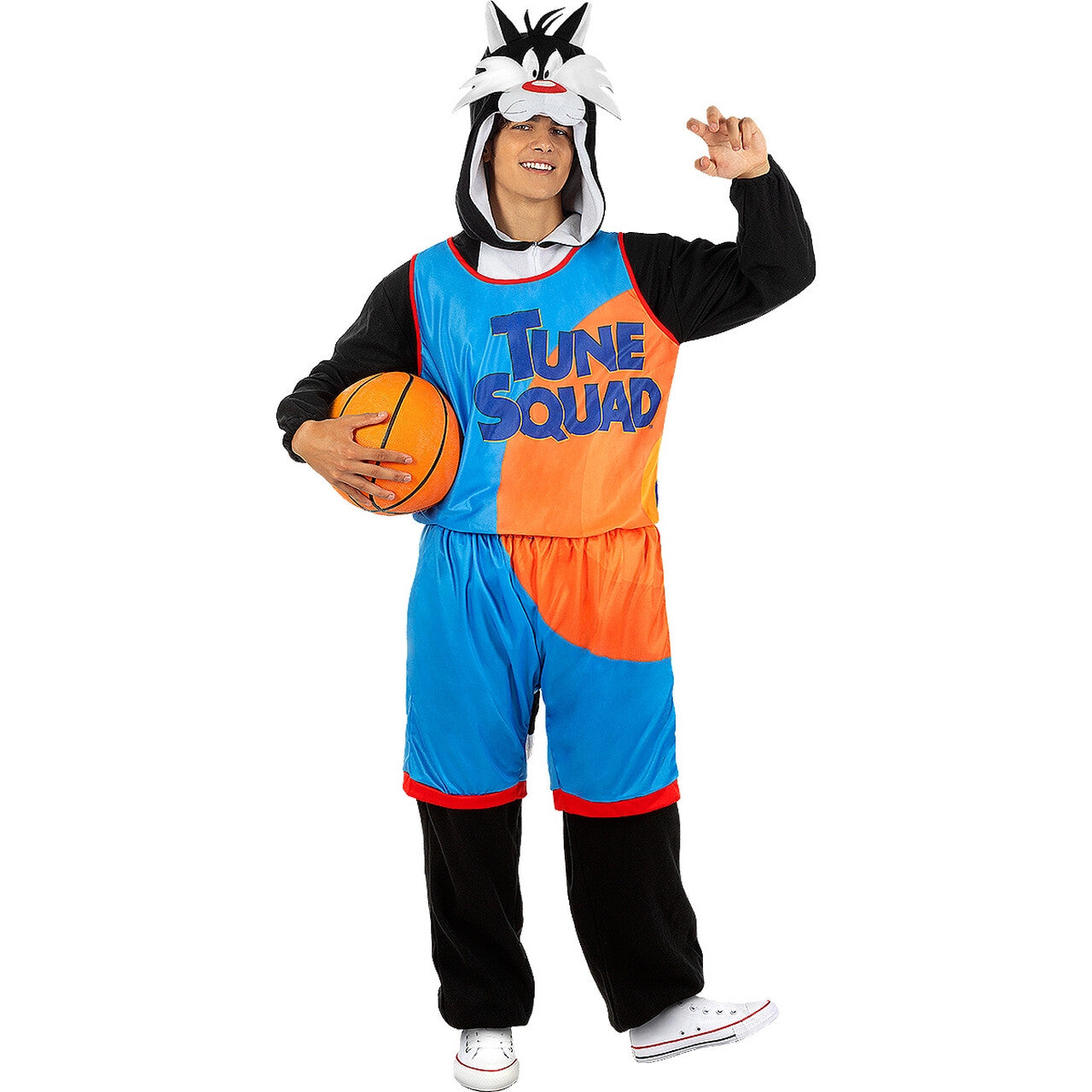Op deze afbeelding zie je een Kostuums, van het merk Funidelia. Sylvester Space Jam Looney Tunes Kostuum